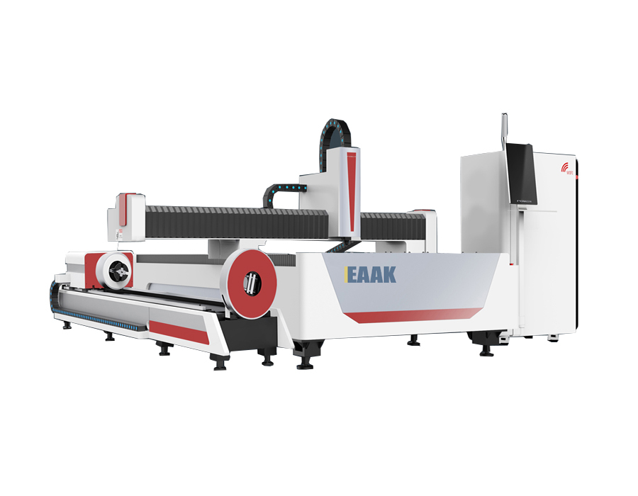 Laser cutting machine for sheet and tube